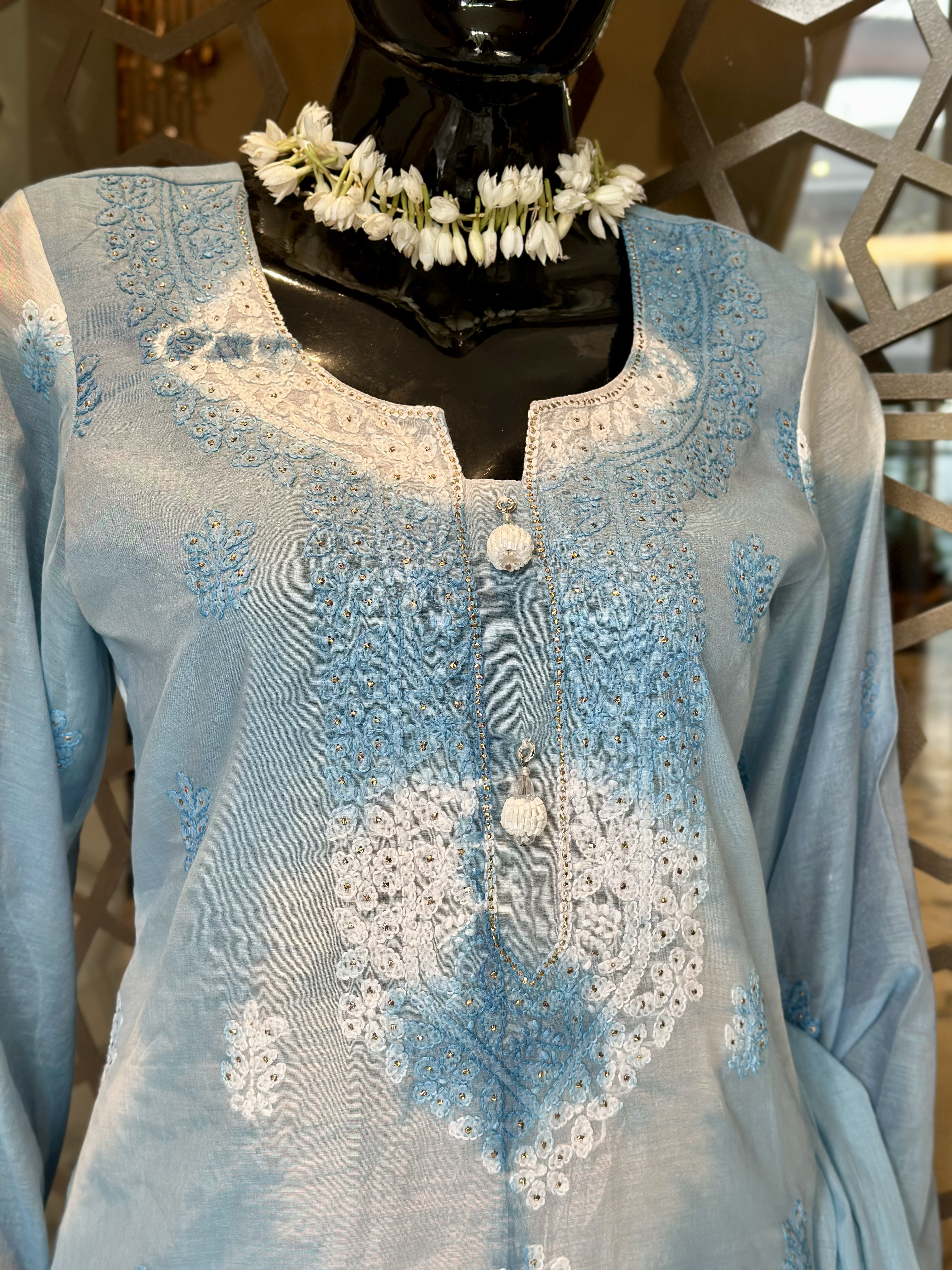 Blue Tie & Dye