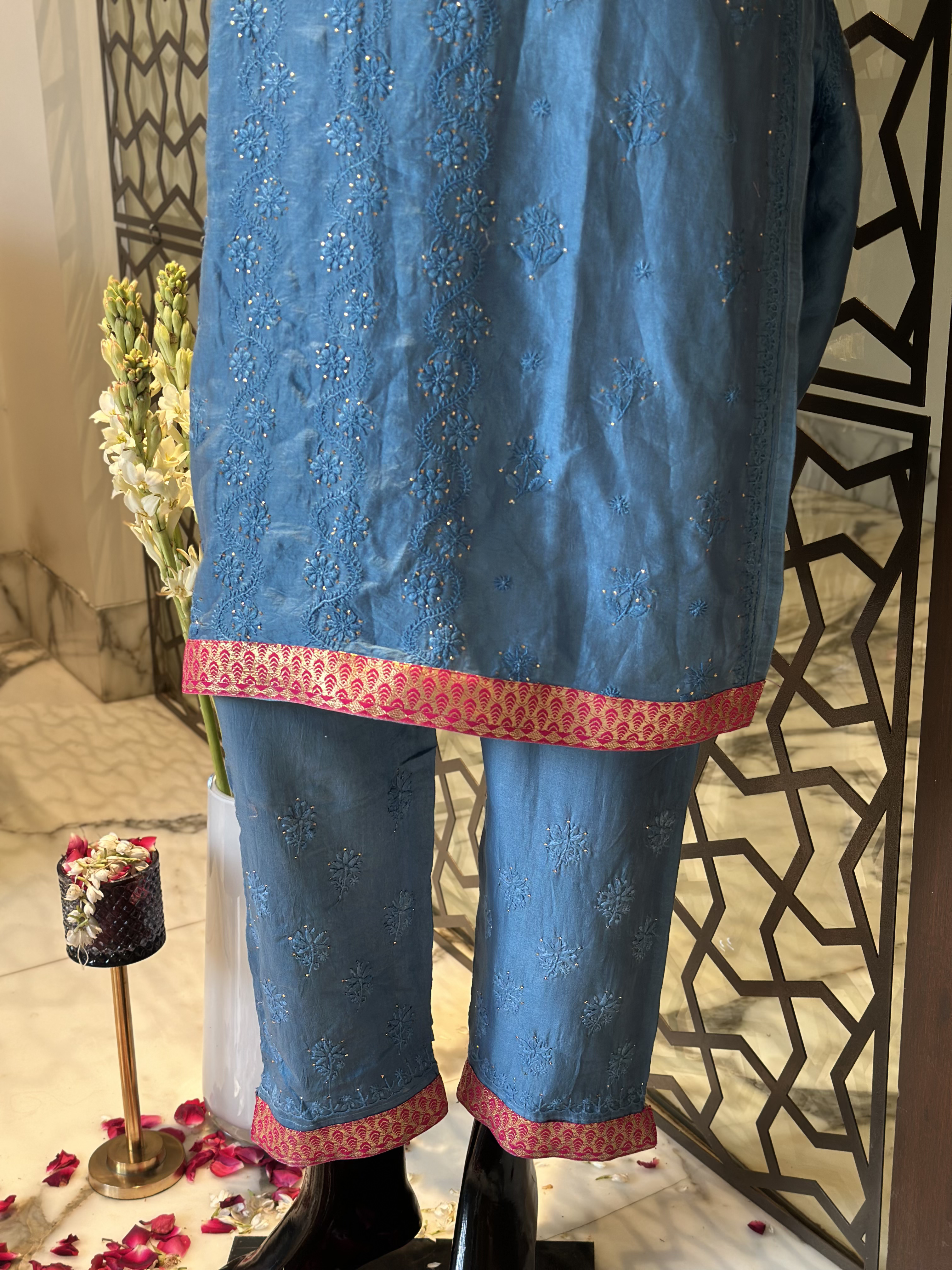 Blue Banarasi