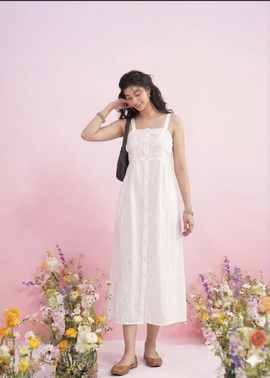 Ethereal White Sundress