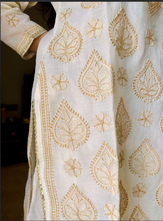 Noor Chikankari Kurta Set