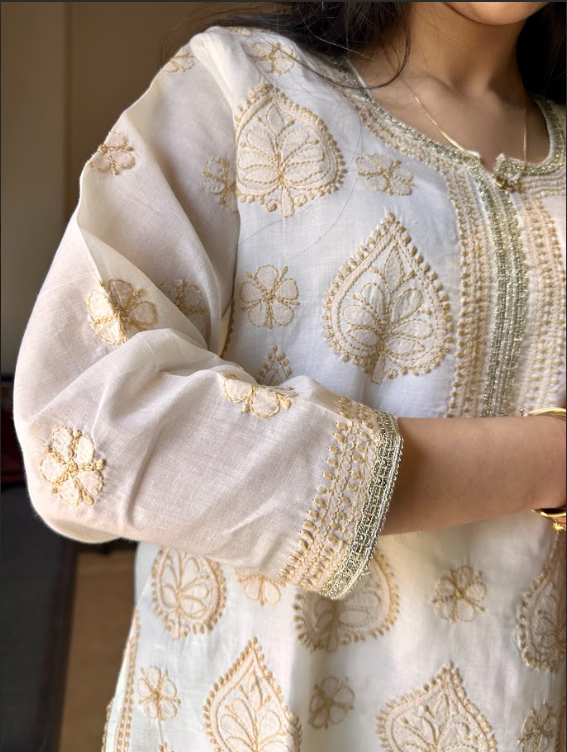 Noor Chikankari Kurta Set