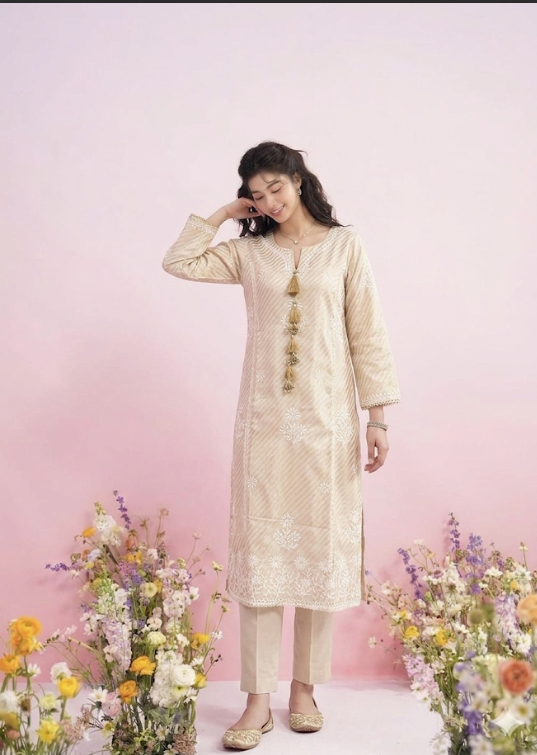 Ivory Noor Kurta Set